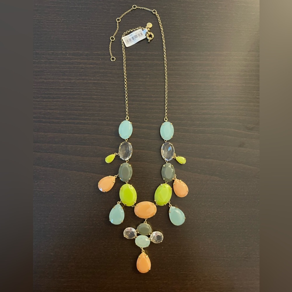NWT J.Crew Multicolored Statement Necklace